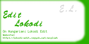 edit lokodi business card
